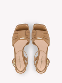 Paradì 110 sandals in smooth leather - Brown