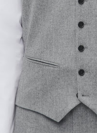 Gris Moyen Gilet - Gris Moyen