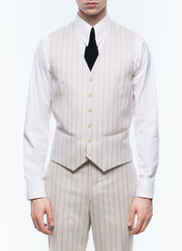 Écru Gilet costume - Écru