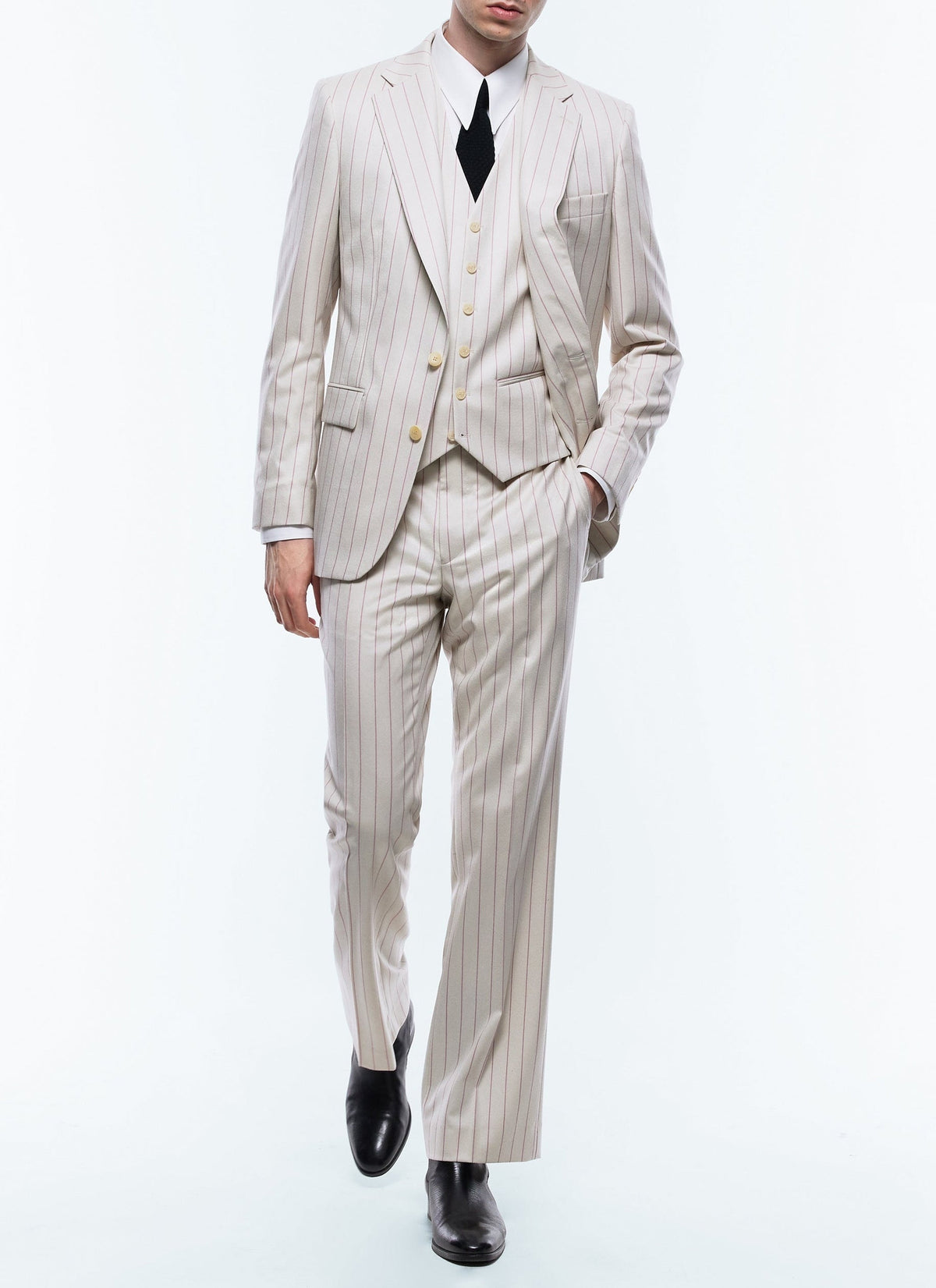 Écru Gilet costume - Écru