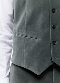 Vert de Gris Gilet costume - Vert de Gris