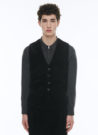 Noir Gilet - Noir
