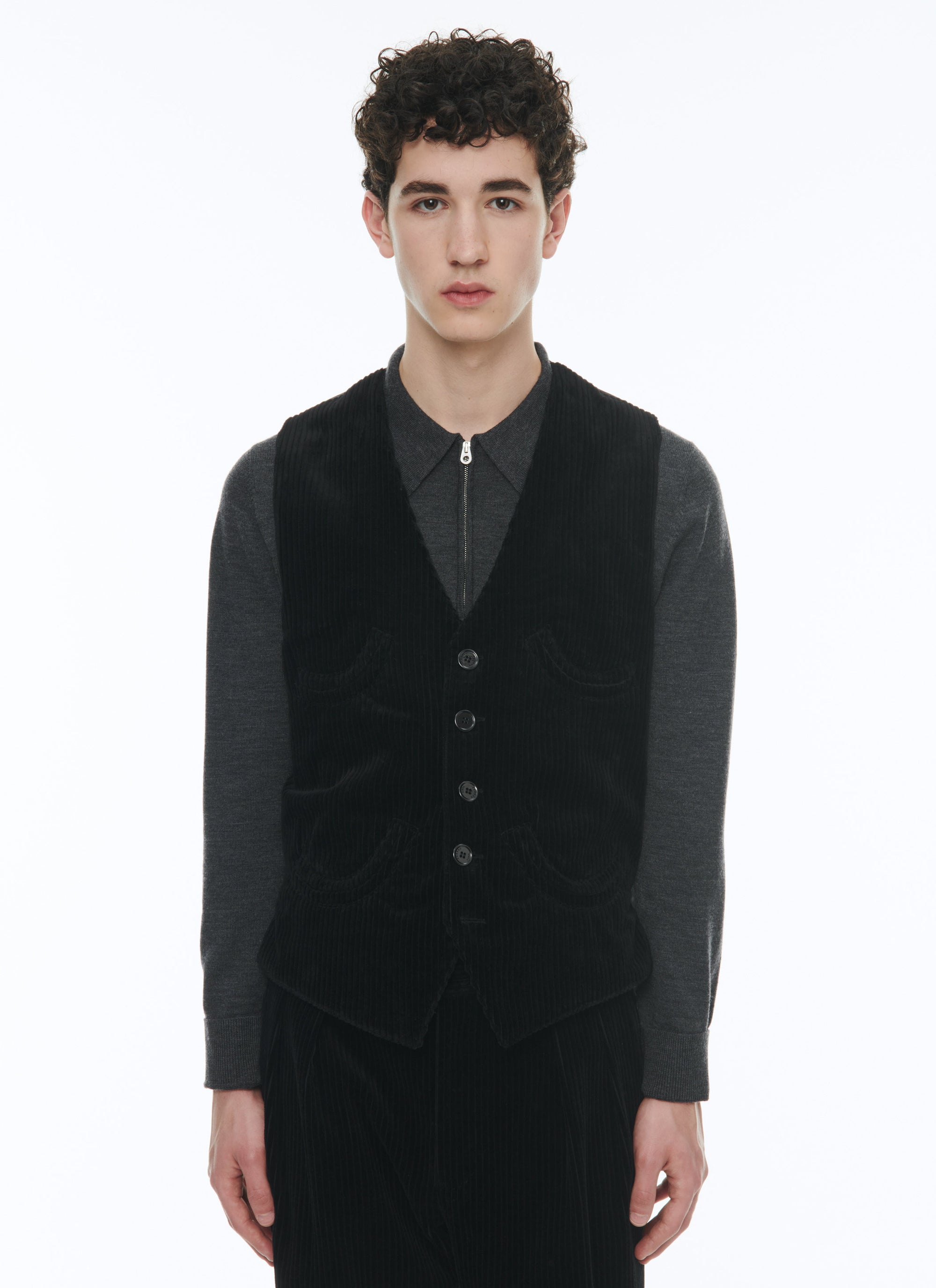 Noir Gilet - Noir