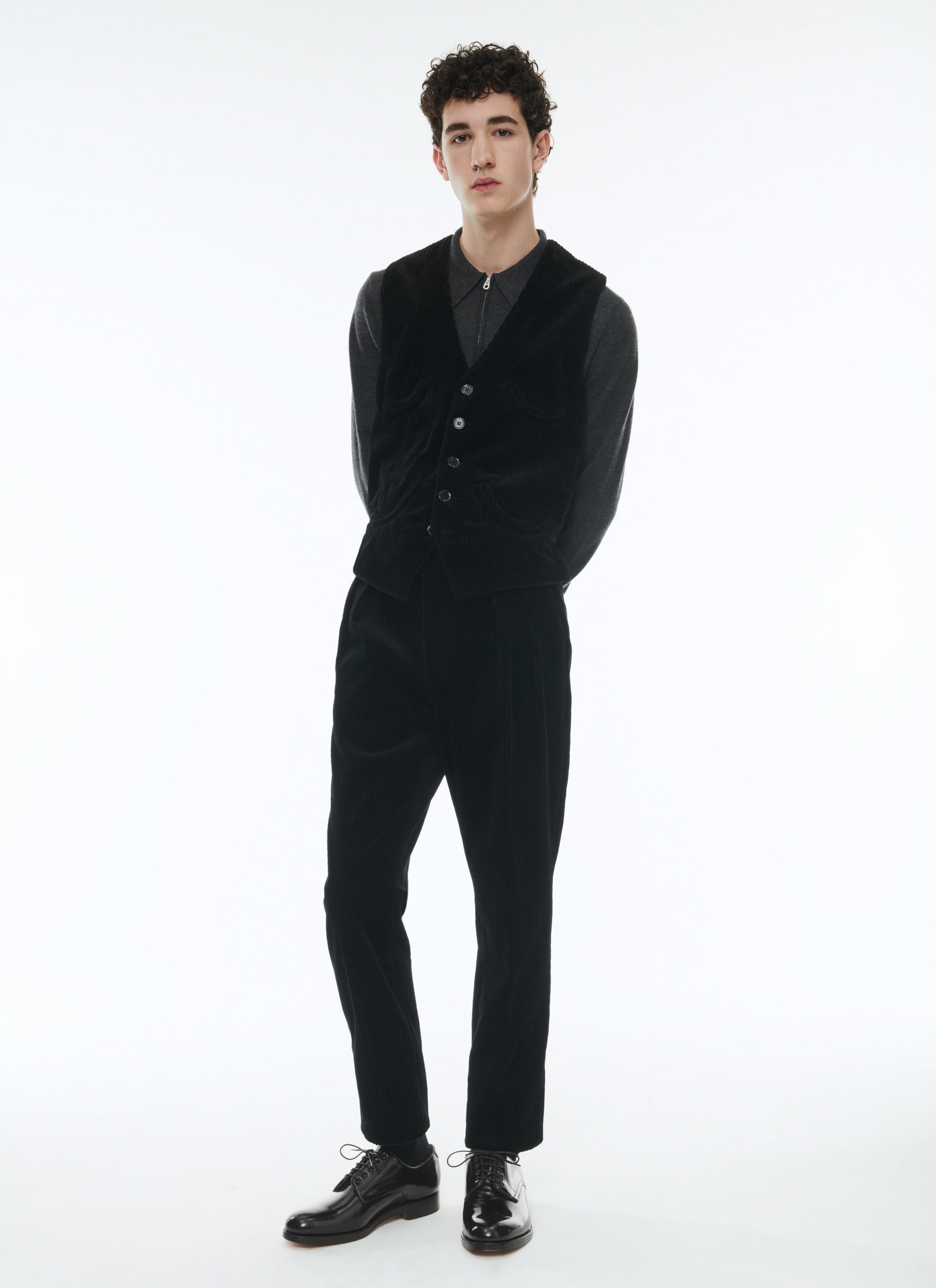 Noir Gilet - Noir