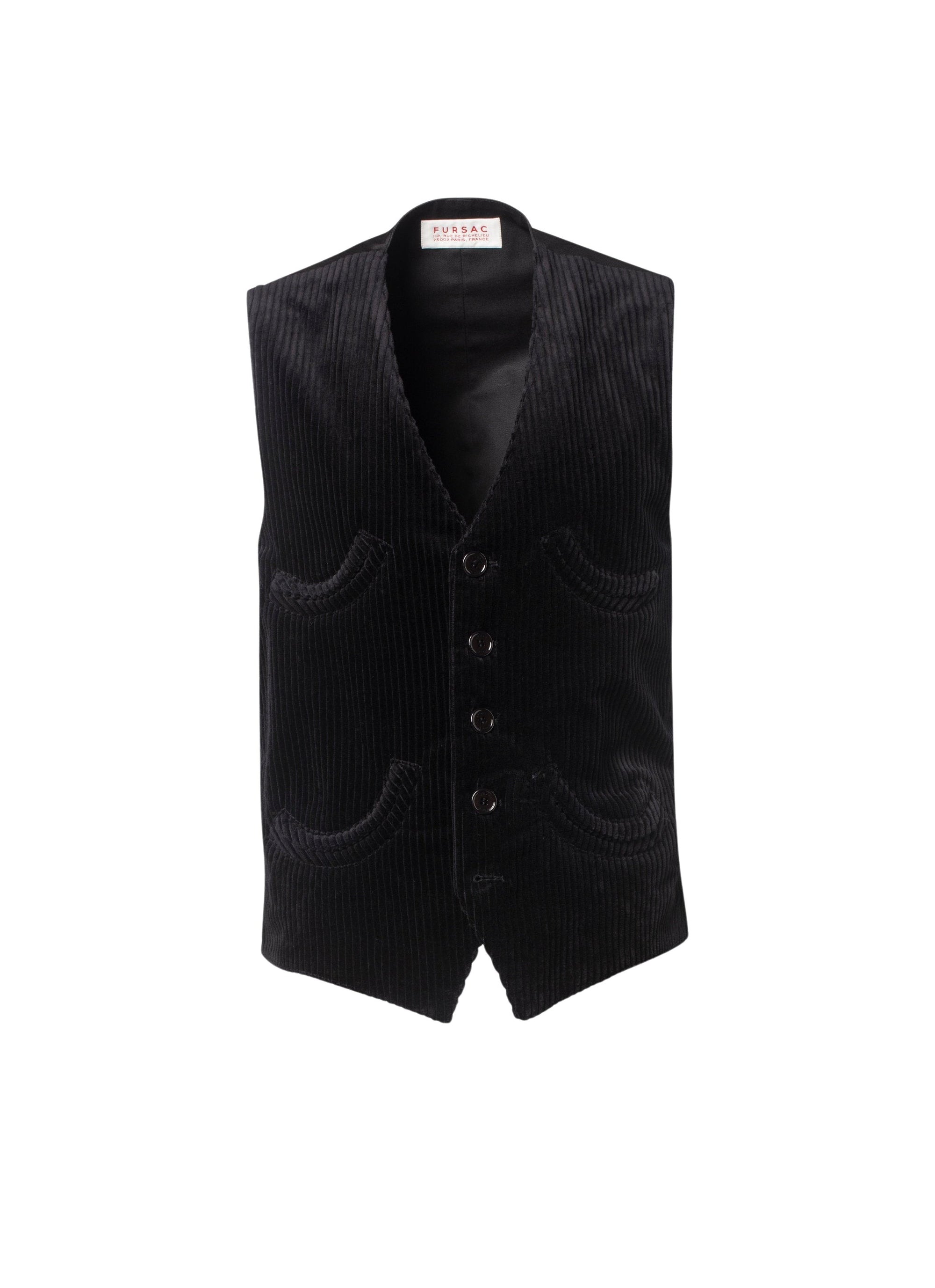Noir Gilet - Noir