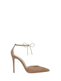 Escarpins Montecarlo d'Orsay 105 en daim - Rose