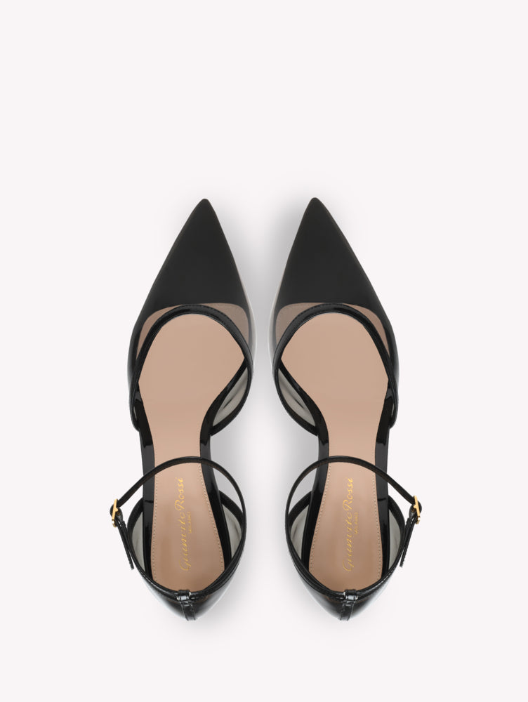 Escarpins Sabin 85 en cuir verni - Noir