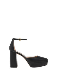 Escarpins Vian 70 en cuir lisse - Noir