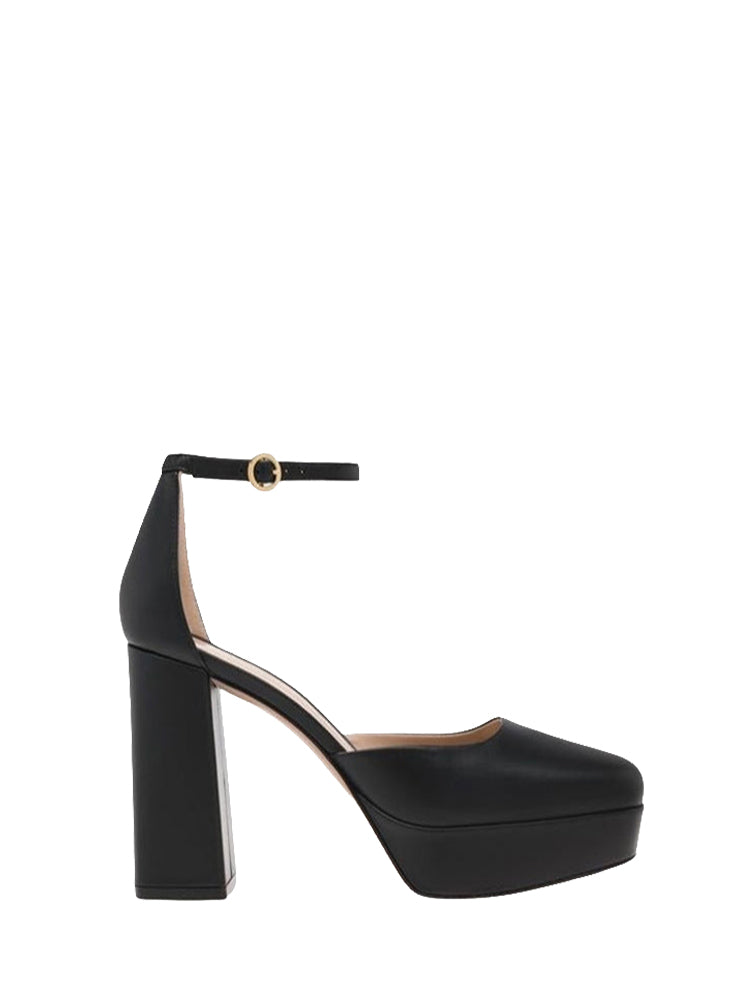 Escarpins Vian 100 en cuir lisse - Noir
