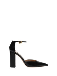 Escarpins Piper Anklet en cuir lisse - Noir