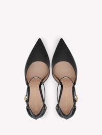 Escarpins Piper Anklet en cuir lisse - Noir