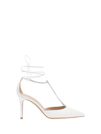Escarpins Brilliant 85 en cuir lisse - Blanc