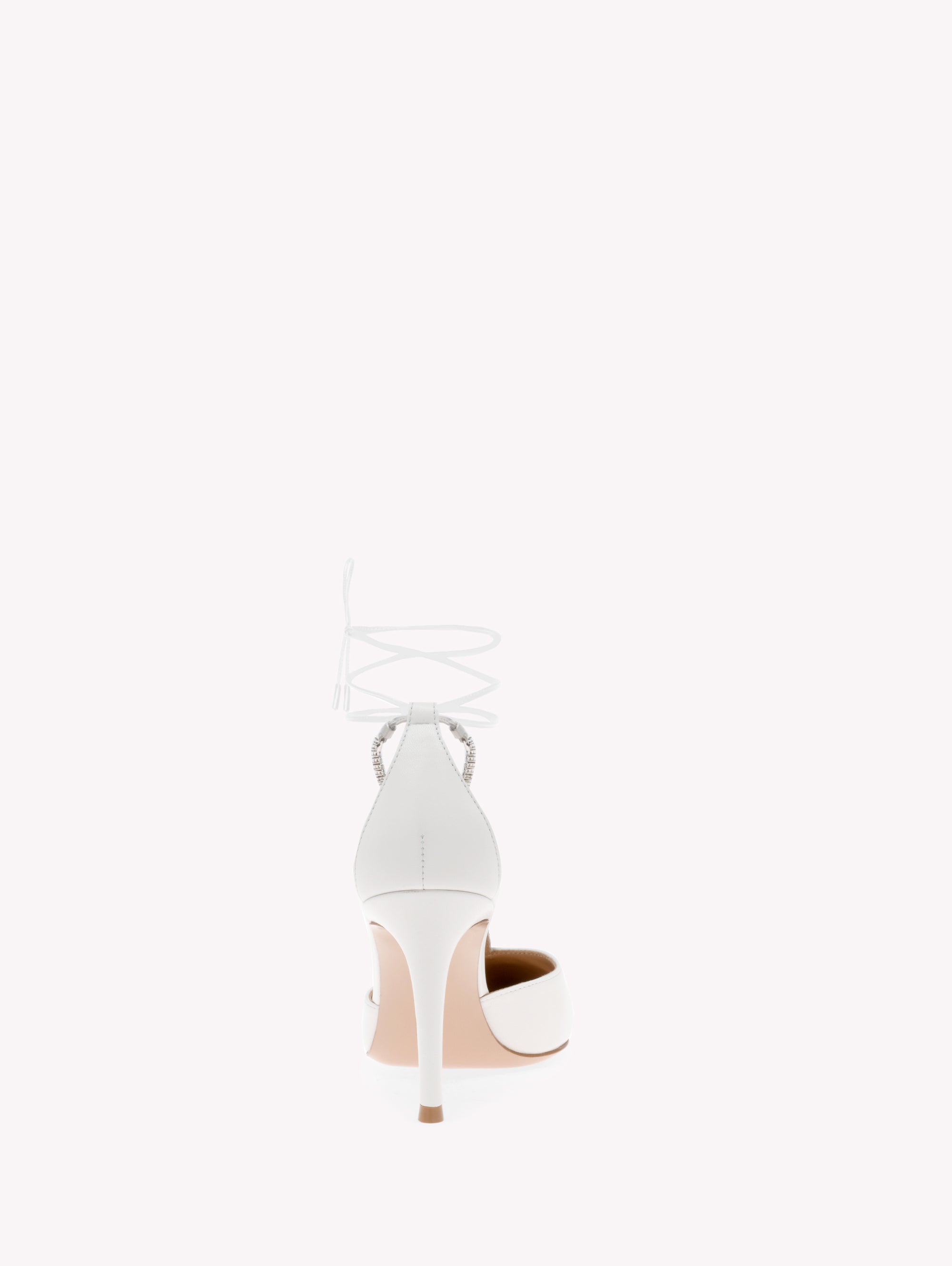 Escarpins Brilliant 85 en cuir lisse - Blanc