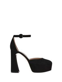 Escarpins Holly d'Orsay 120 en daim - Noir