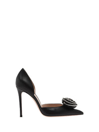 Karina 105 pumps in smooth leather - Black
