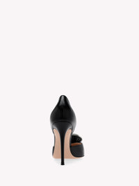 Escarpins Karina 105 en cuir lisse - Noir
