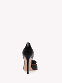 Karina 105 pumps in smooth leather - Black