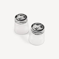Set of 2 Tema e Variazioni glasses n°237 - Black & White