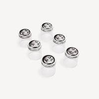 Set of 6 Tema e Variazioni glasses - Black & White