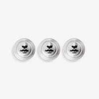 Set of 6 Occhio e Bocca glasses - Black & White