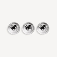 Set of 6 Occhio e Bocca glasses - Black & White