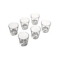 Tema e Variazioni glass set - Black & White
