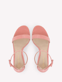 Sandales Portofino 70 en daim - Rose