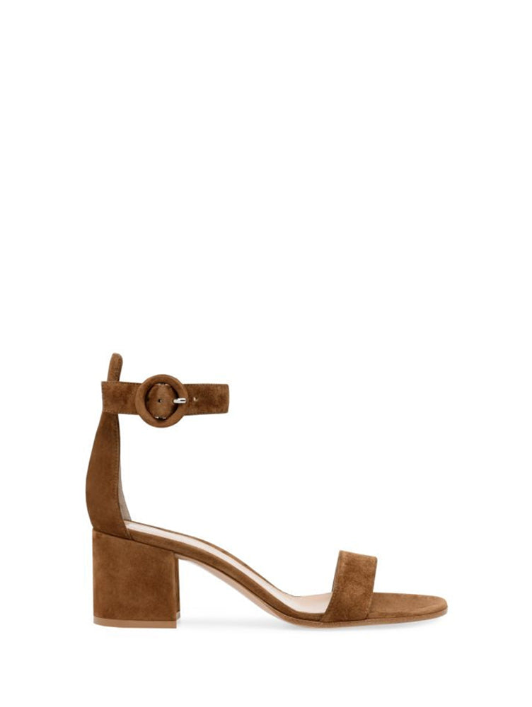 Sandales Versilia 60 en daim - Brun