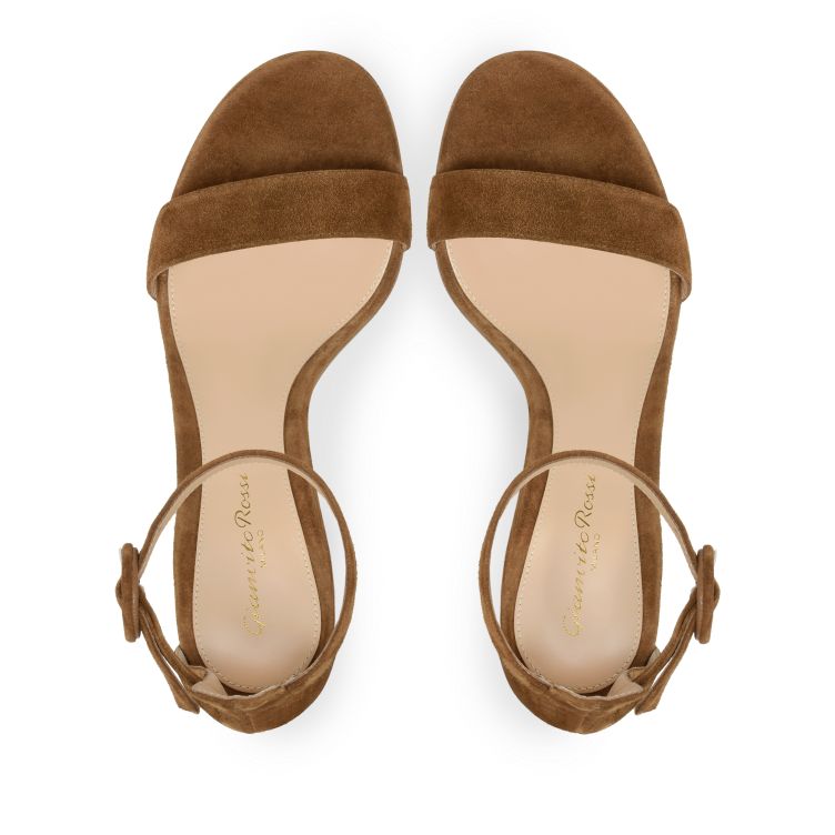 Sandales Versilia 60 en daim - Brun
