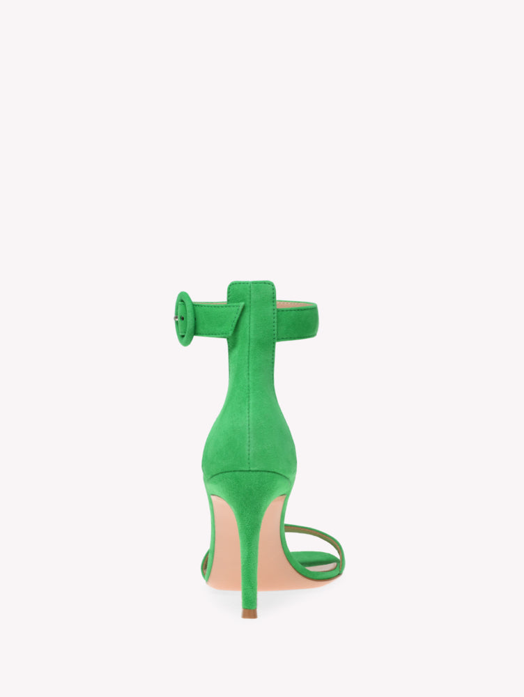 Sandales Portofino 85 en daim - Vert