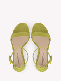 Sandales Portofino 85 en daim - Vert