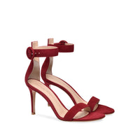 Sandales Portofino 85 en daim - Rouge