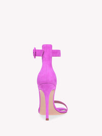 Sandales Portofino 105 en daim - Rose