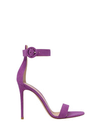 Sandales Portofino 105 en daim - Violet