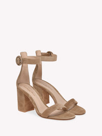 Sandales Versilia 85 en daim - Marron