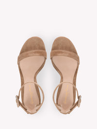 Sandales Versilia 85 en daim - Marron