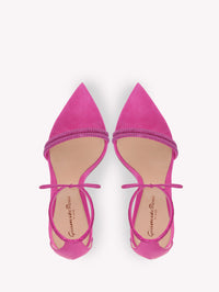Sandales Montecarlo 105 en daim - Rose