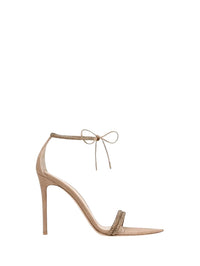 Sandales Montecarlo 105 en daim - Rose