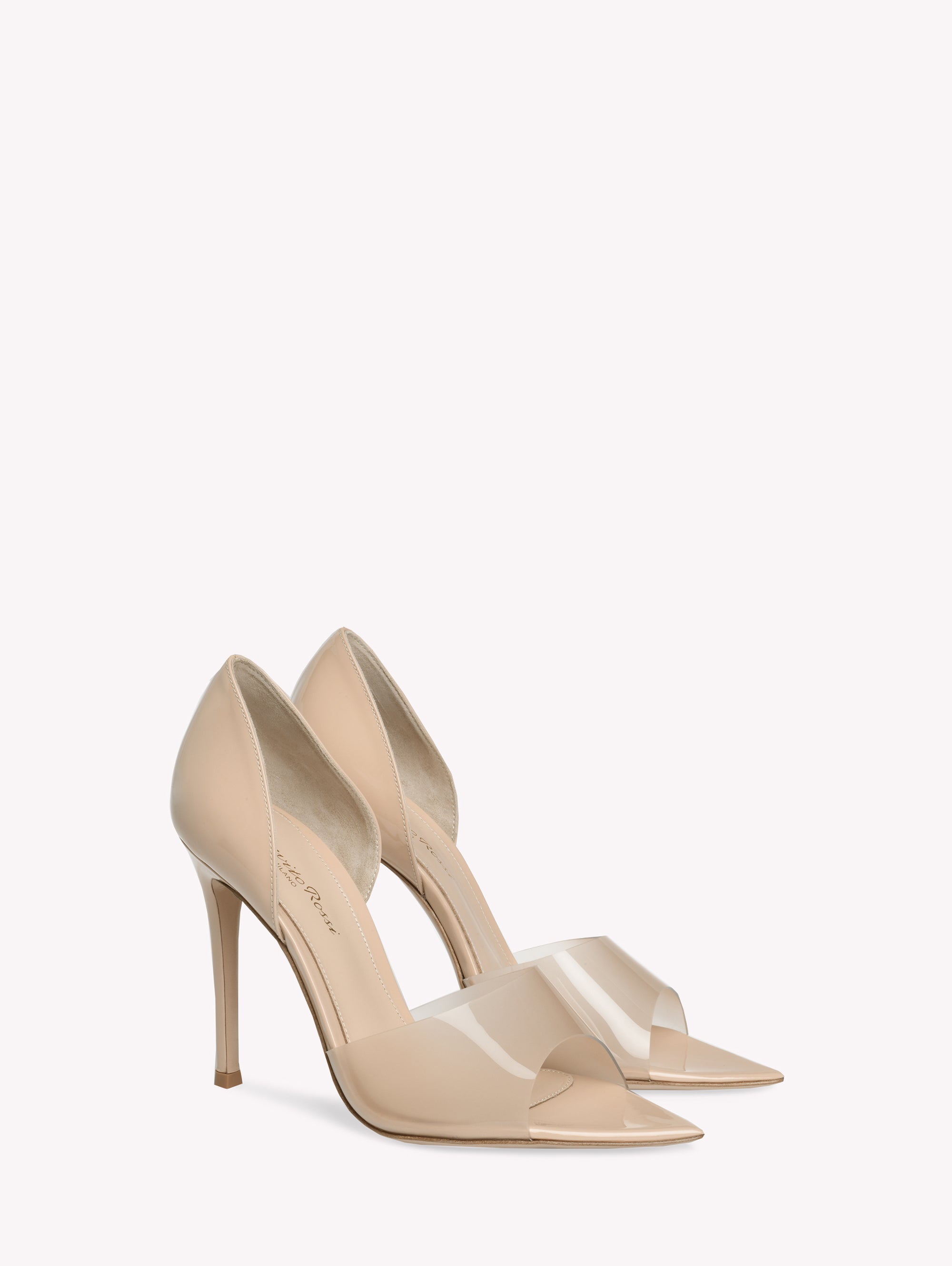 Sandales Bree 105 en cuir lisse - Neutre