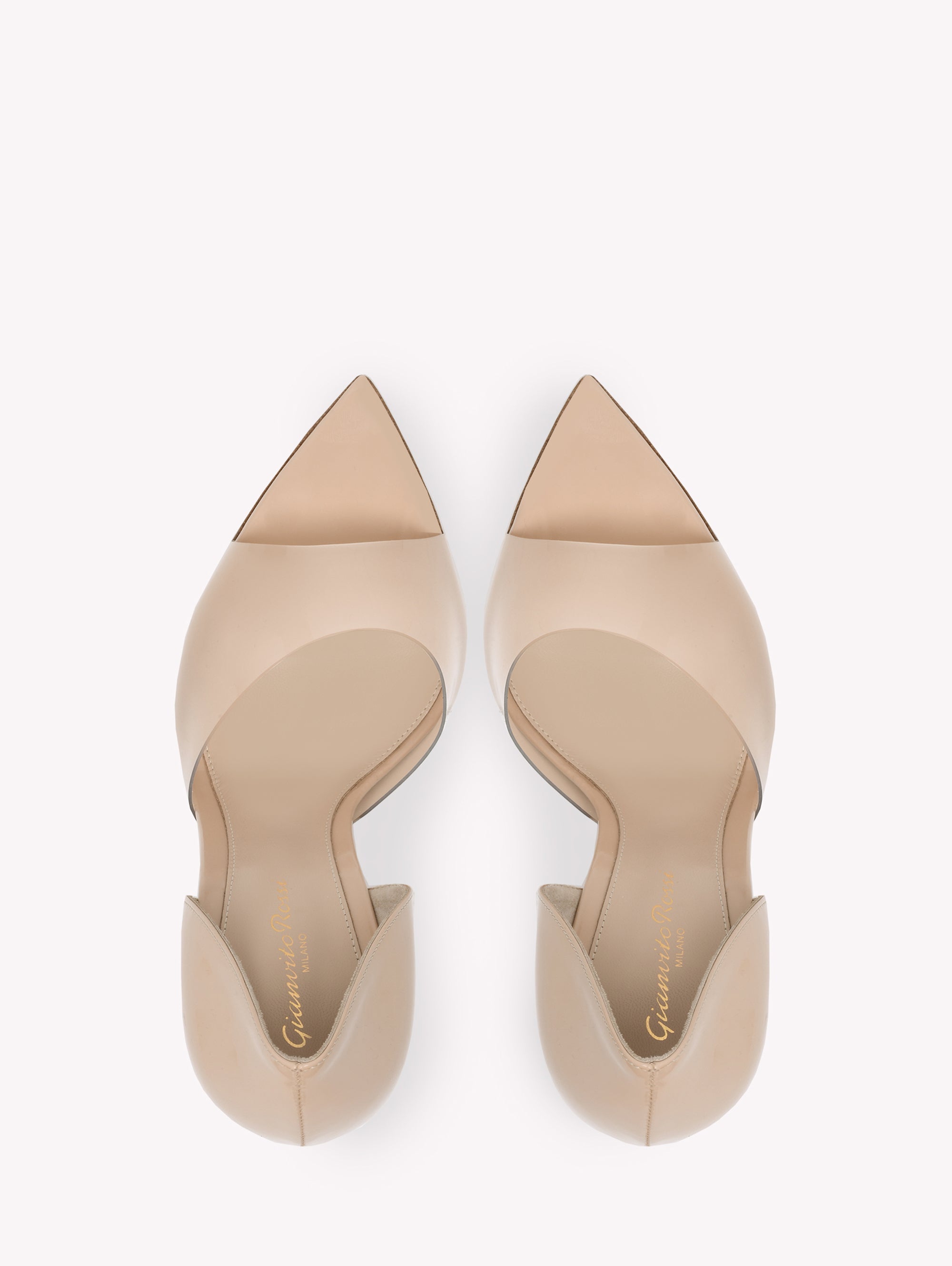 Sandales Bree 105 en cuir lisse - Neutre