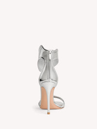Sandales Lucrezia 105 en cuir lisse - Argent