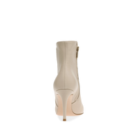 Bottines Levy 85 en cuir lisse - Beige