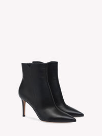 Bottines Levy 85 en cuir lisse - Noir