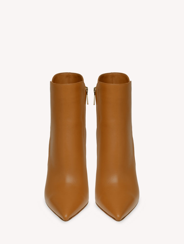 Bottines Levy 85 en cuir lisse - Brun
