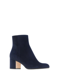 Bottines Margaux 60 en daim - Bleu