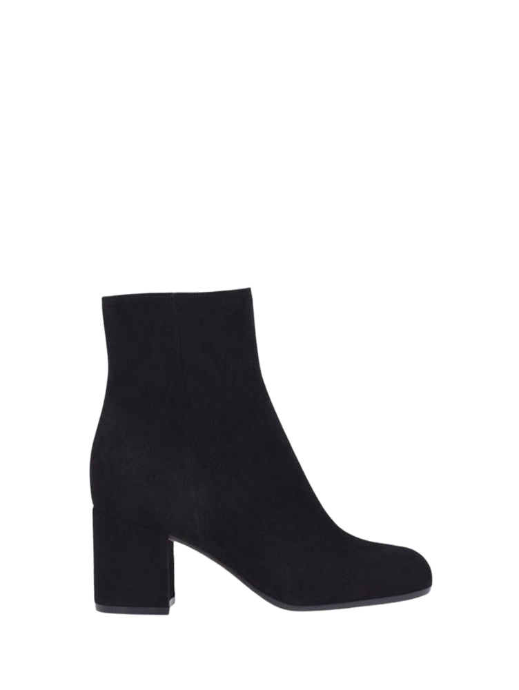 Bottines Margaux Mid 60 en daim - Noir