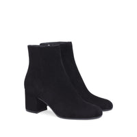Bottines Margaux Mid 60 en daim - Noir