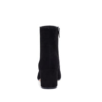 Bottines Margaux Mid 60 en daim - Noir