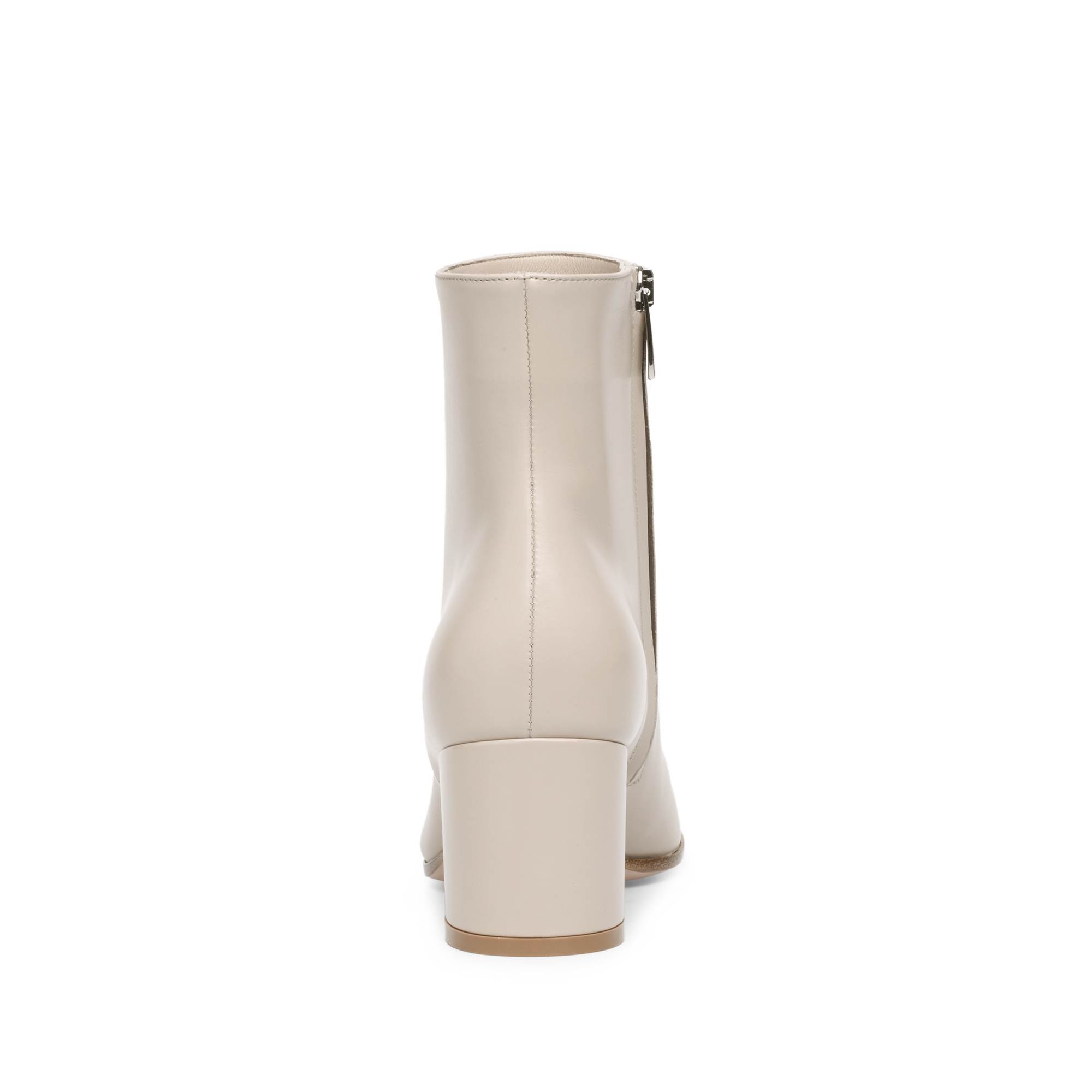 Bottines Margaux 60 en cuir lisse - Neutre
