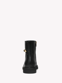 Bottines Martine 33 en cuir lisse - Noir